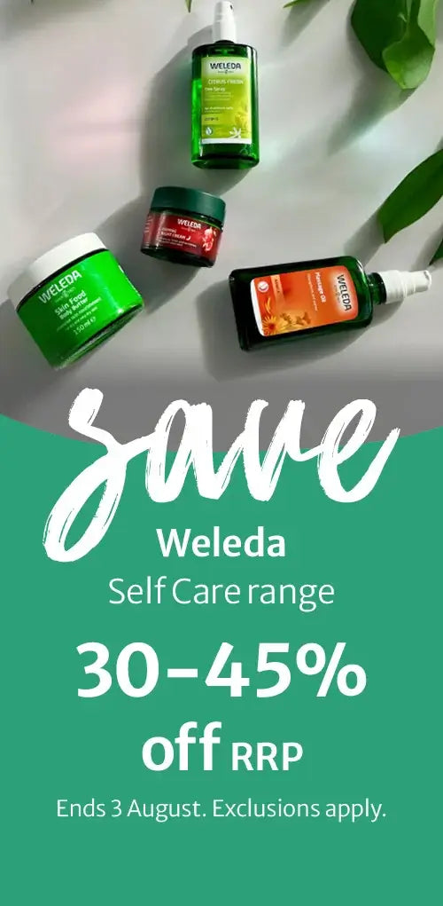 260728 Weleda Self-Care range Save 30-45% off RRP