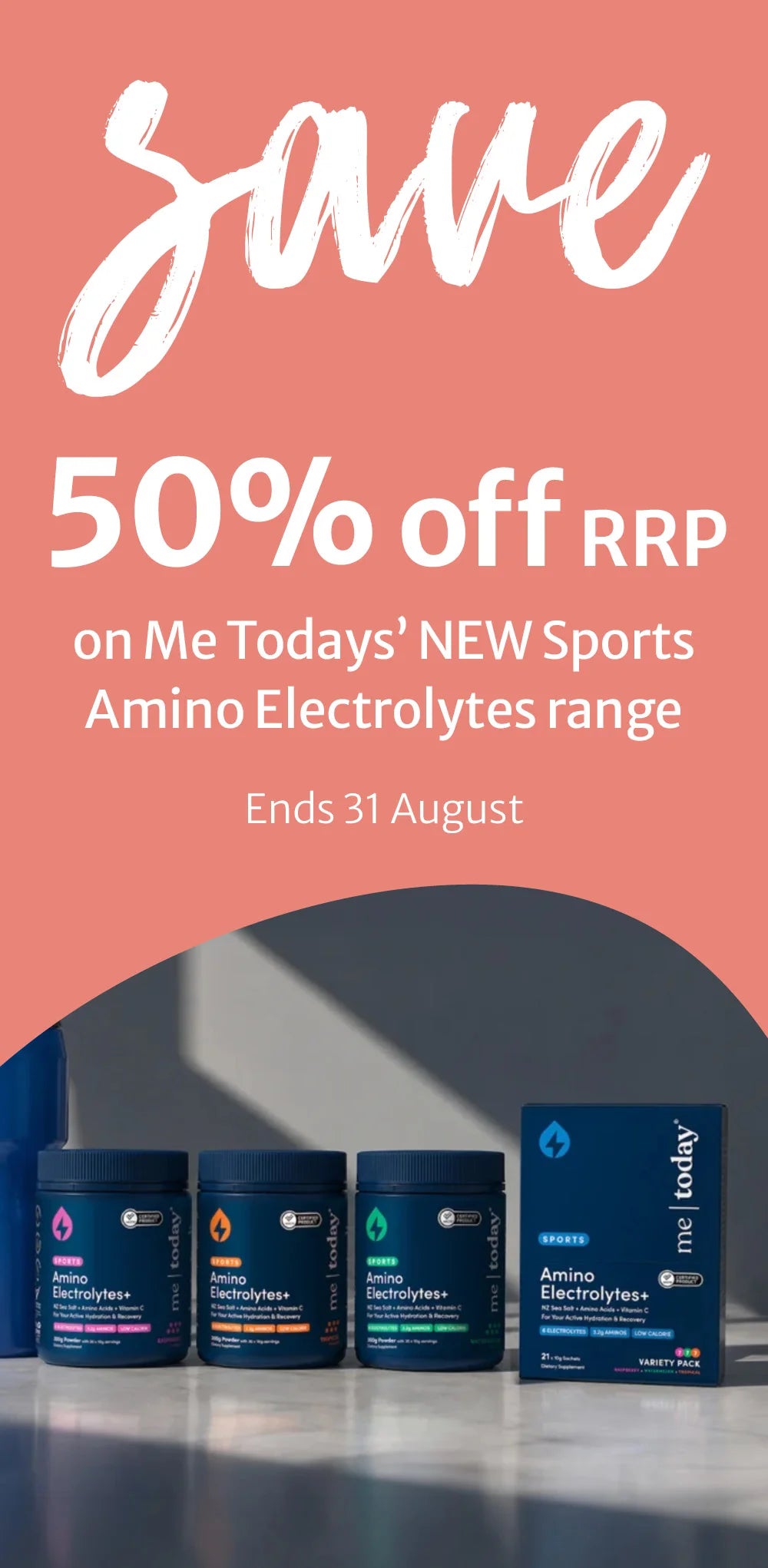 260817 Me Today Save 50% off RRP on selected range