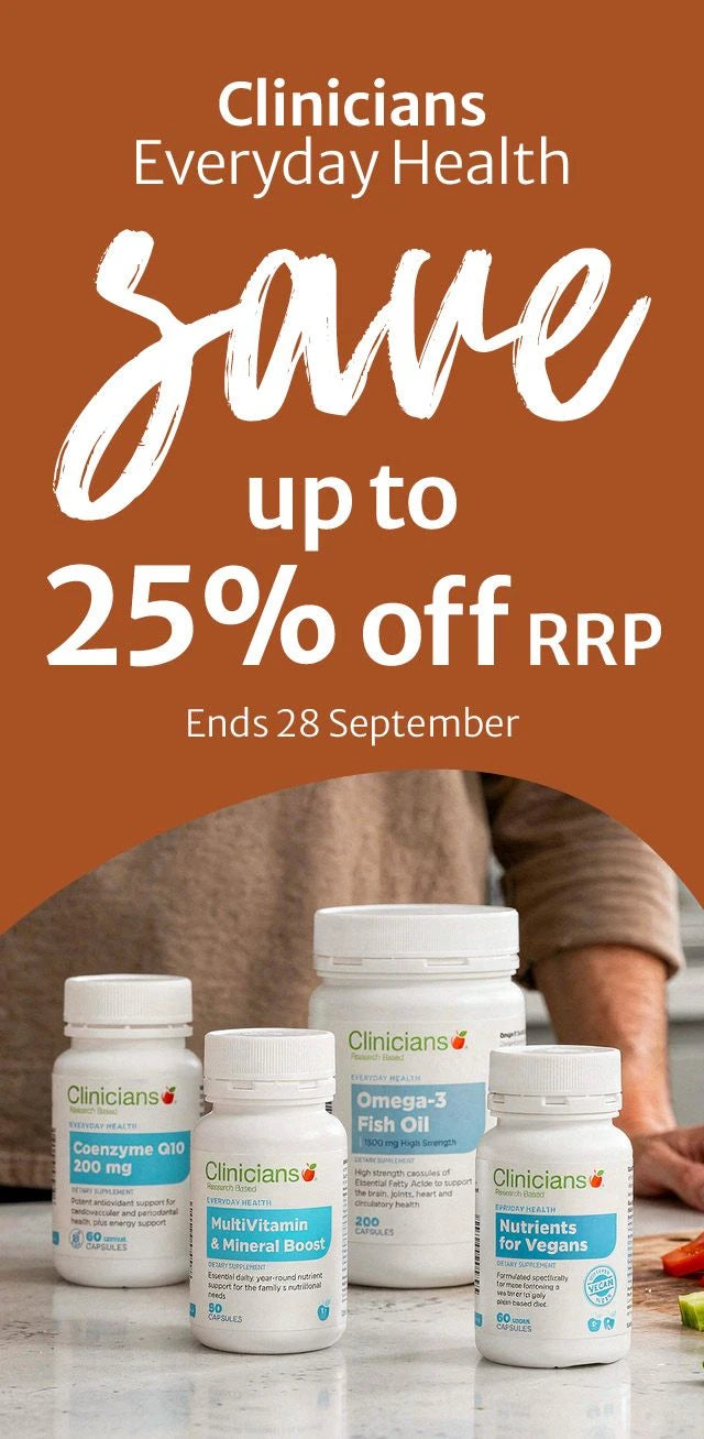 260914 Clinicians Save up to 25% off RRP