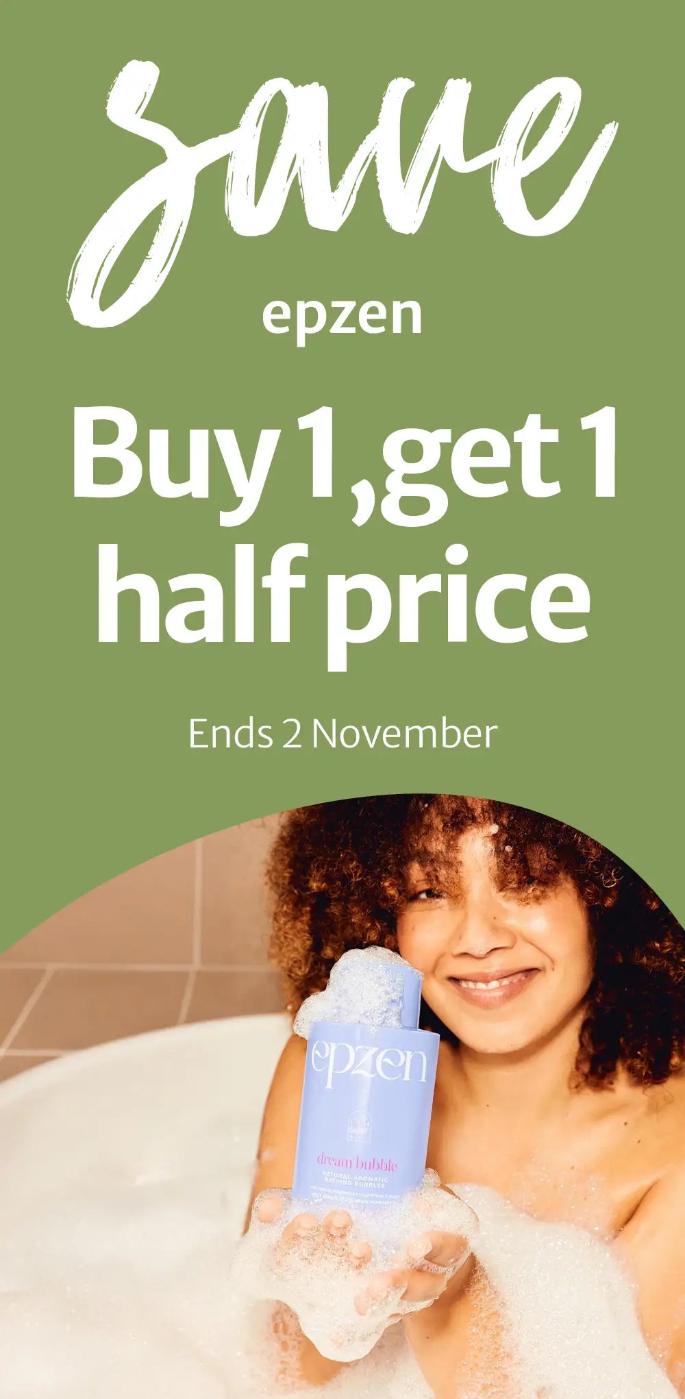 261026 epzen Buy 1, get 1 half price