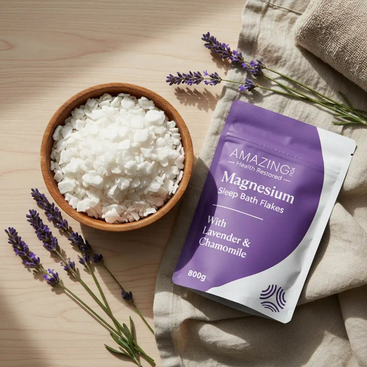 Magnesium Sleep Bath Flakes