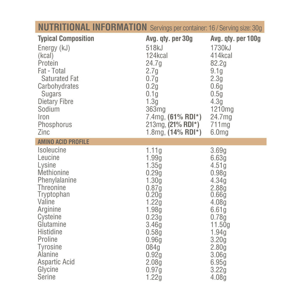 Amazonia Raw Protein Isolate - Natural_3