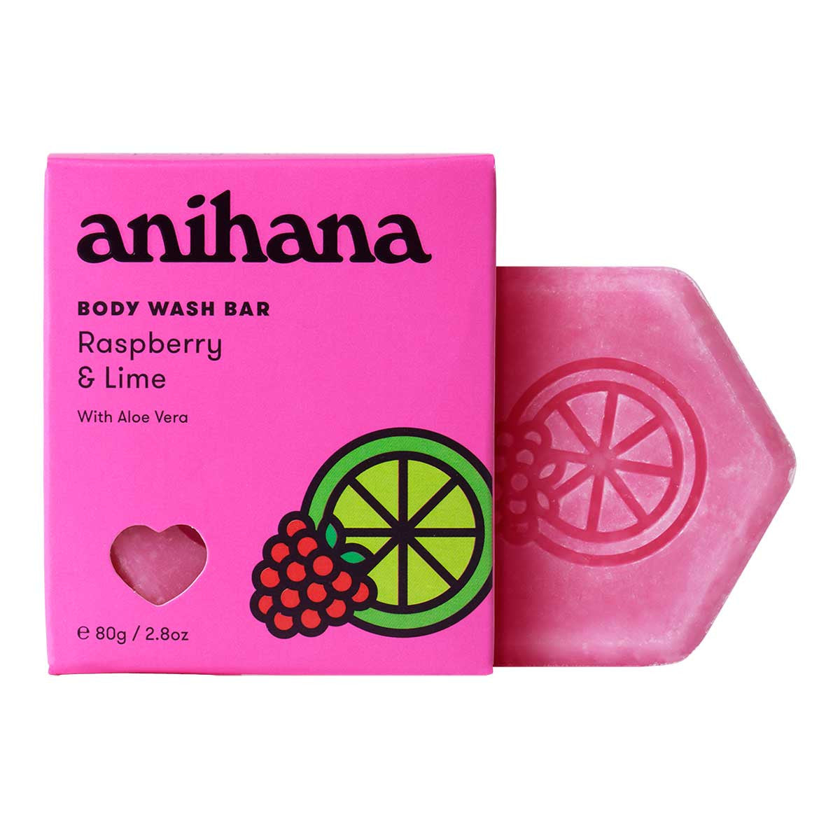 Anihana Body Wash Bar â Raspberry & Lime _2