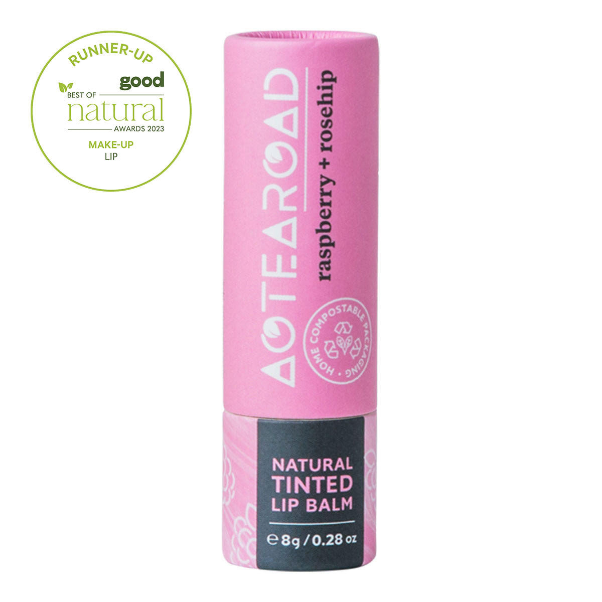 Aotearoad Lip Balm Tinted Raspberry & Rosehip _1