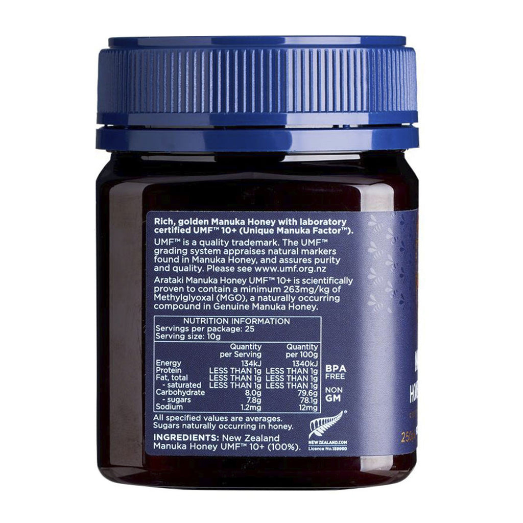 Arataki Honey Manuka Honey UMF Active 10_2