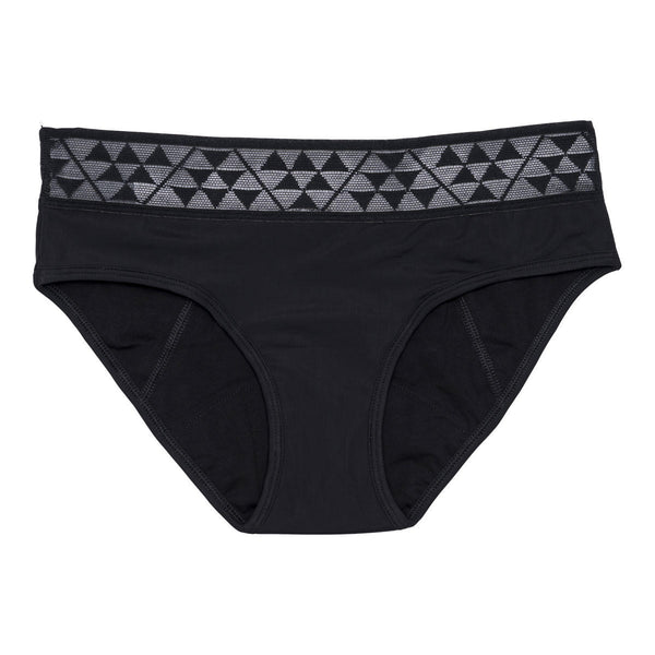 All Day Classic Period Brief (Black)