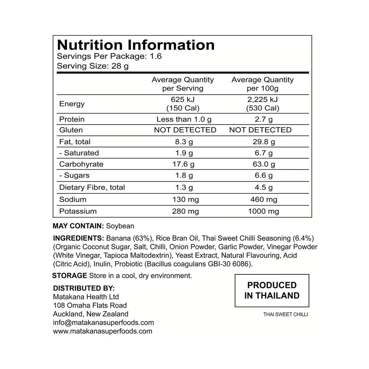 Banana Joe Banana Chips Thai Sweet Chili_2