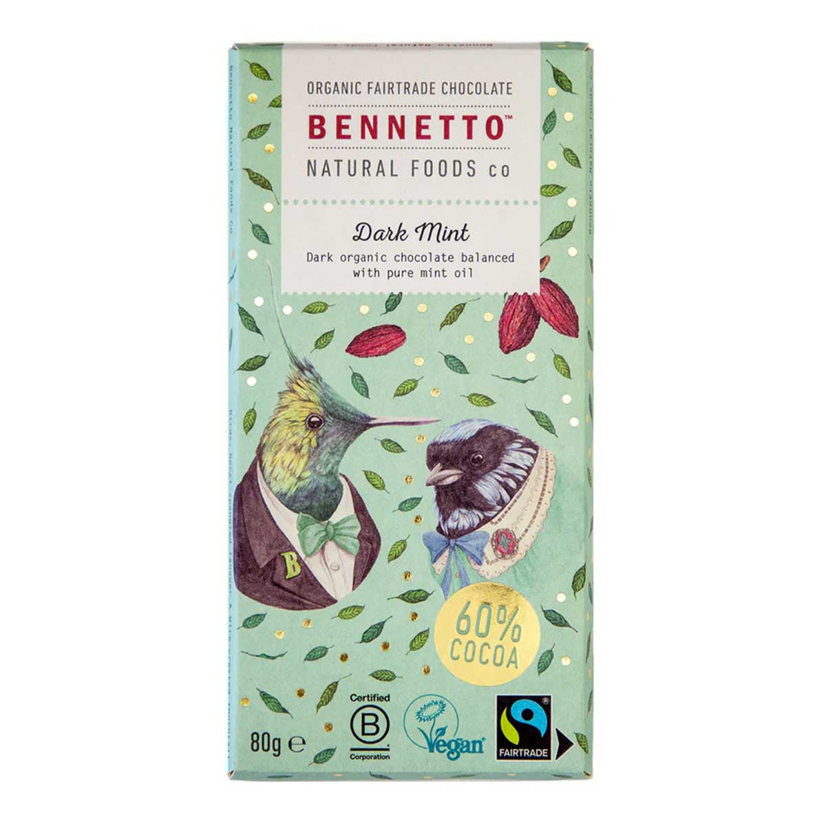 Bennetto Dark Mint Organic Chocolate _1