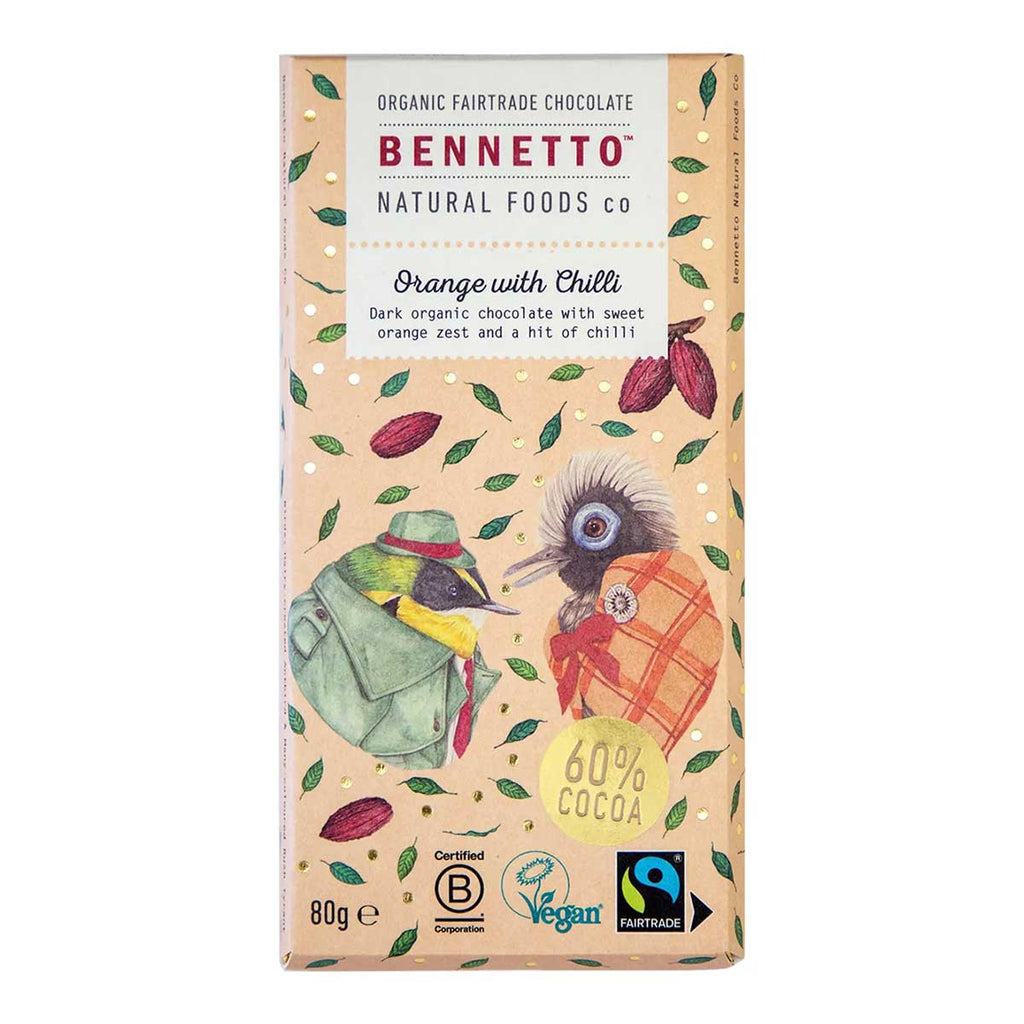 Bennetto Orange with Chilli Dark Organic Chocolate _1