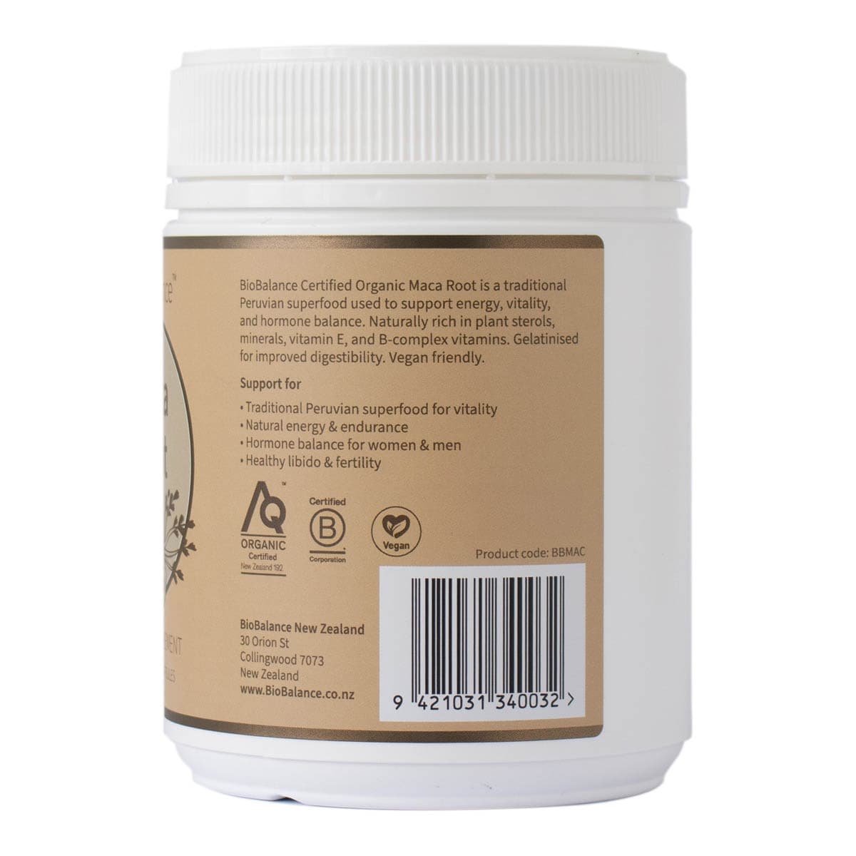 BioBalance Maca Root 800mg Capsules