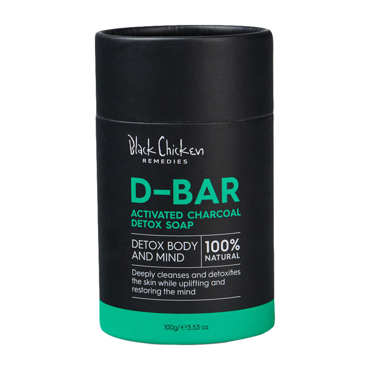 Black Chicken Remedies D-Bar - Activated Charcoal Detox Soap_1