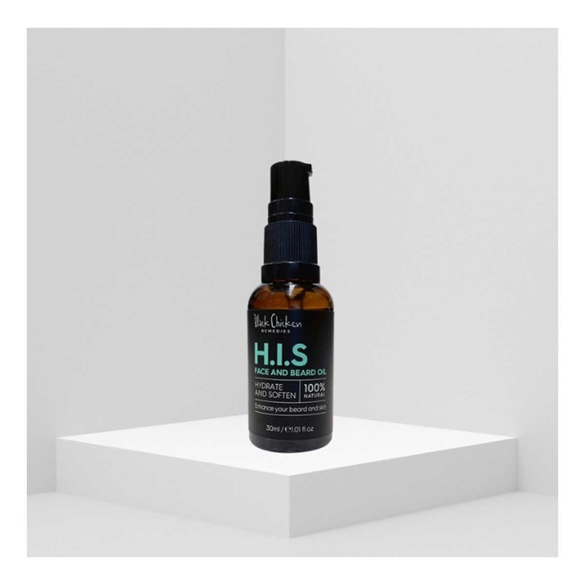 Black Chicken Remedies H.I.S Face and Beard Oil _2