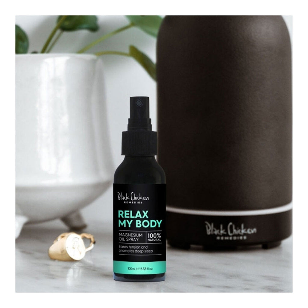 Black Chicken Remedies Relax My Body Magnesium Oil Spray _3