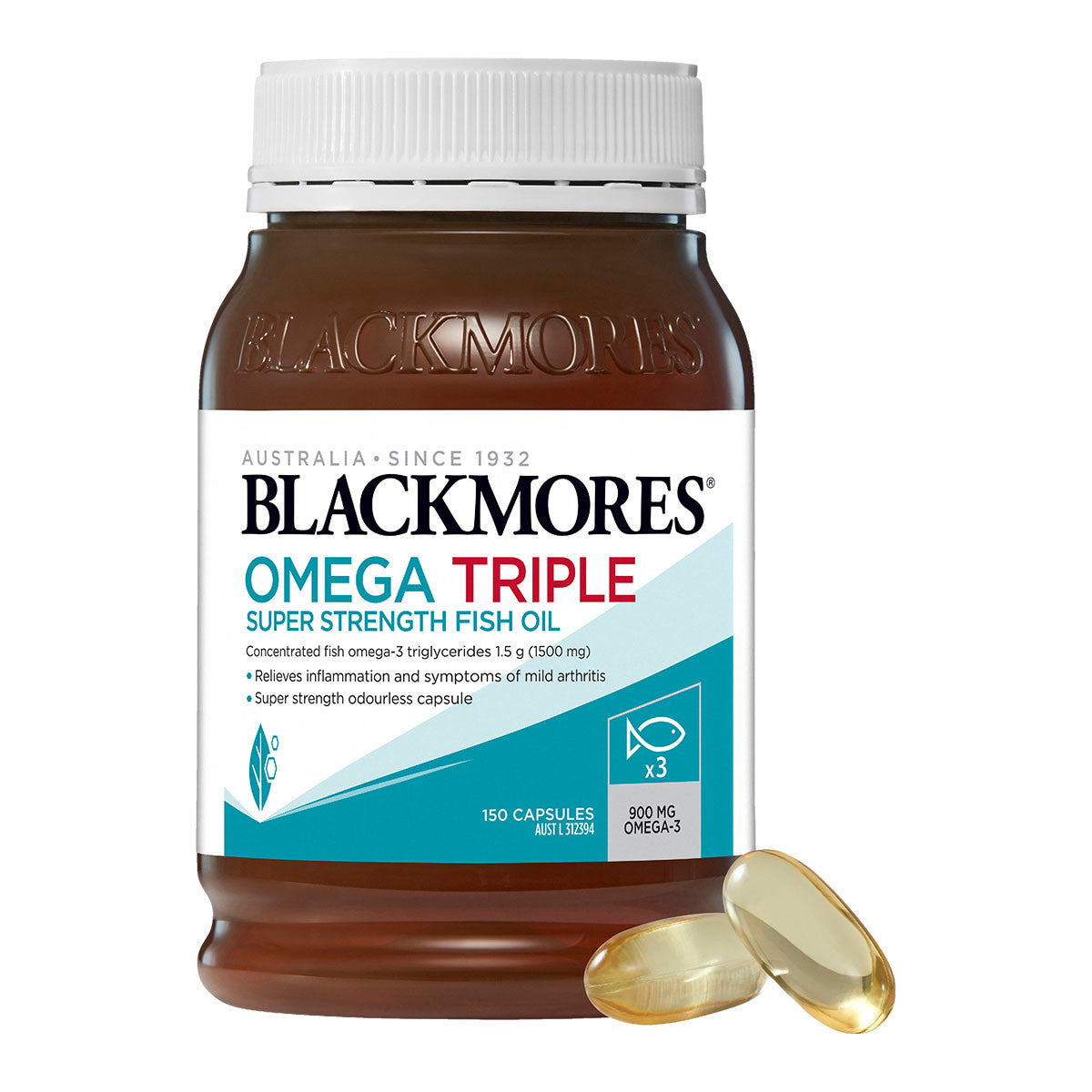 Blackmores Omega Triple Concentrated Fish Oil _1