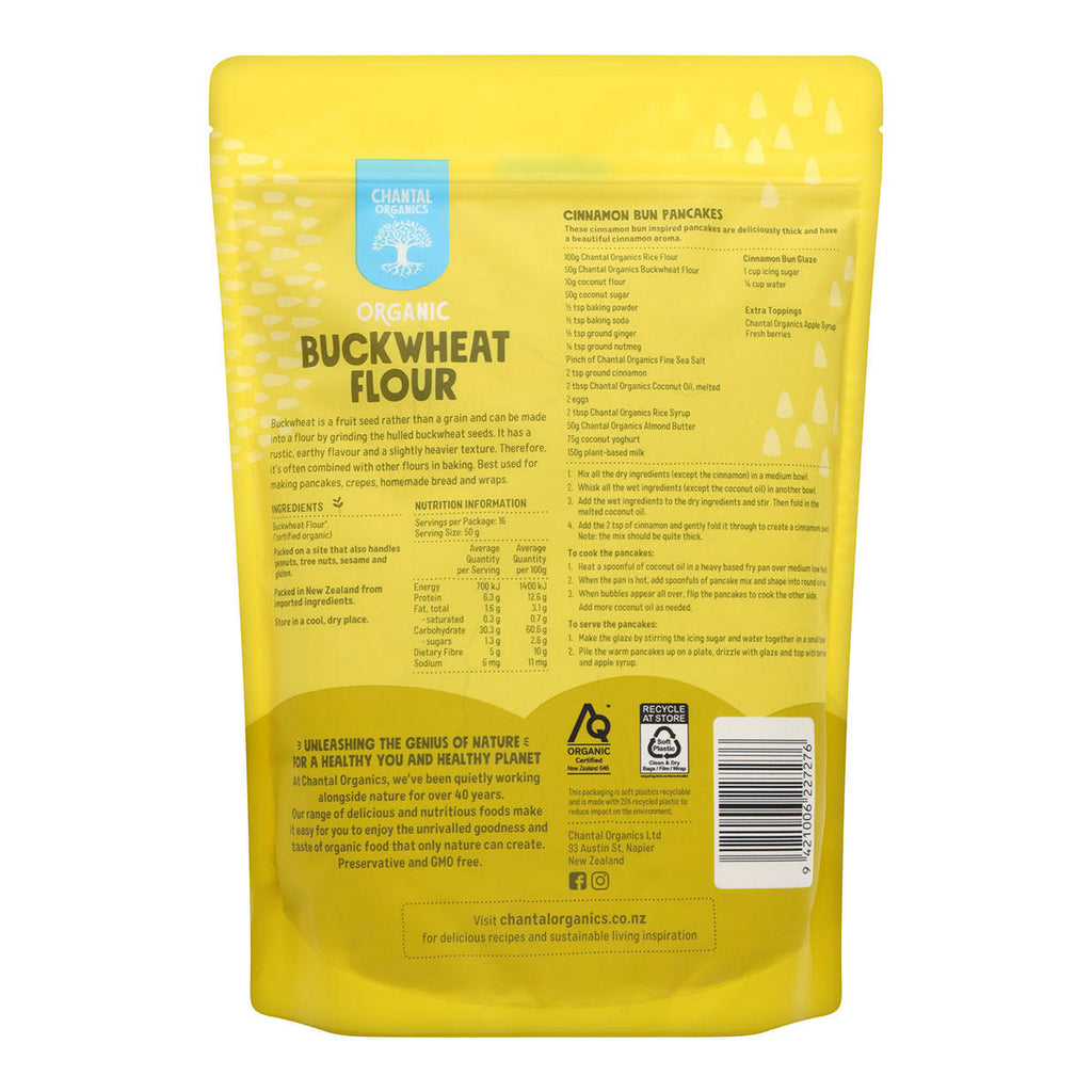 Chantal Organics Buckwheat Flour_2