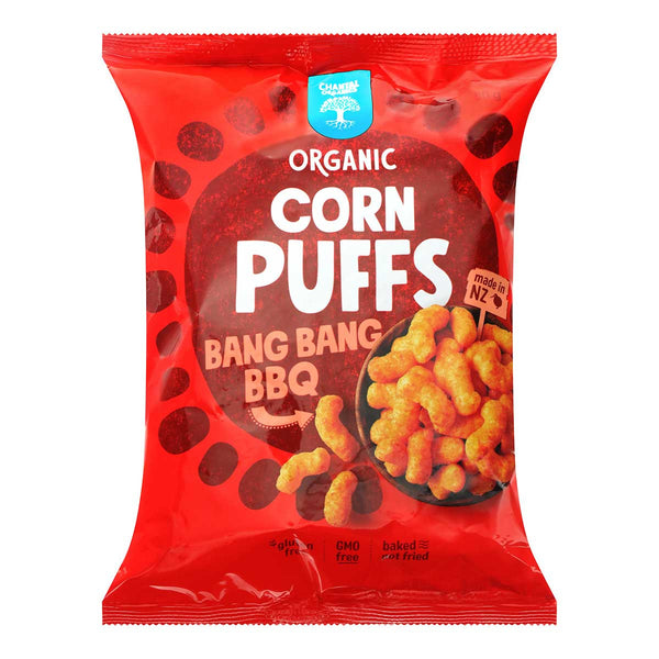 Organic Corn Puffs - Bang Bang BBQ