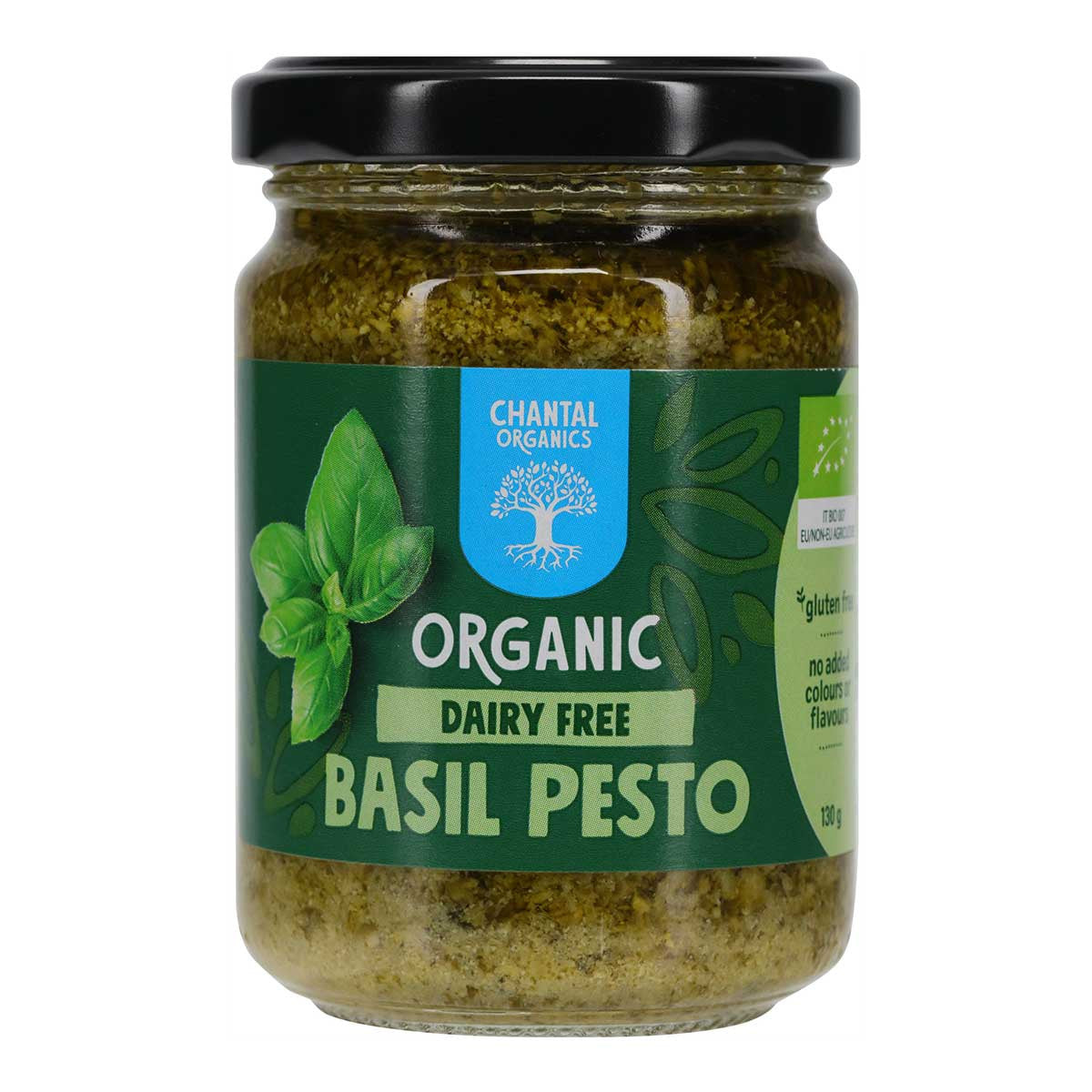 Chantal Organics Organic Dairy Free Basil Pesto _1