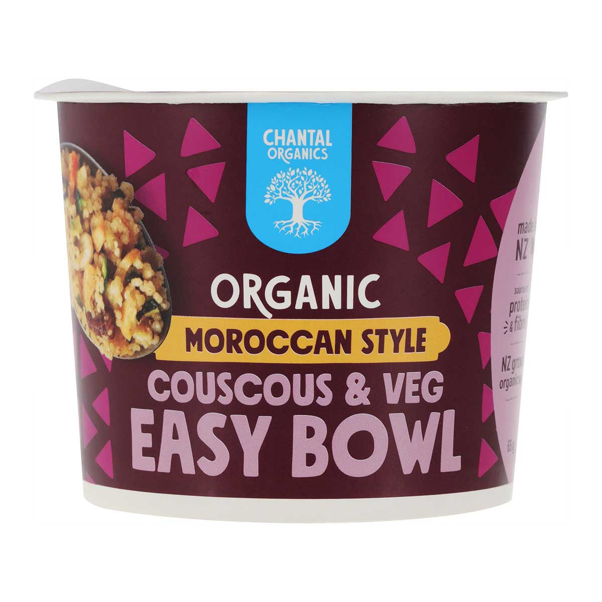 Chantal Organics Organic Moroccan Style Couscous & Veg Easy Bowl _1