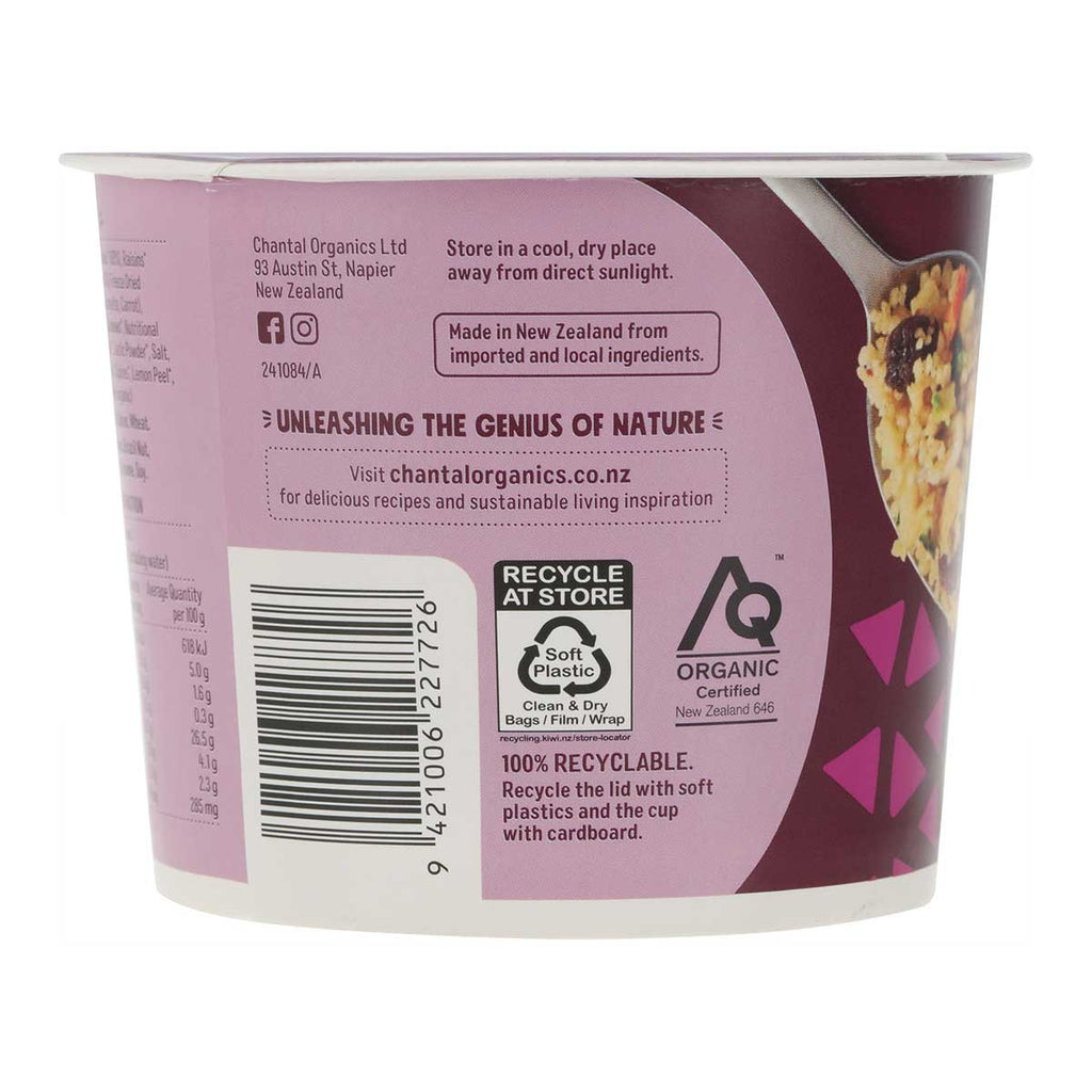 Chantal Organics Organic Moroccan Style Couscous & Veg Easy Bowl _3