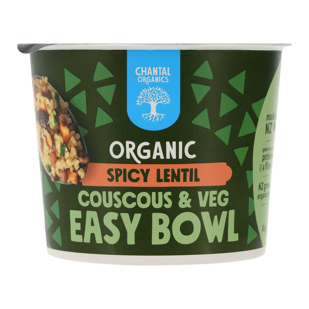 Chantal Organics Organic Spicy Lentil Couscous & Veg Easy Bowl _1