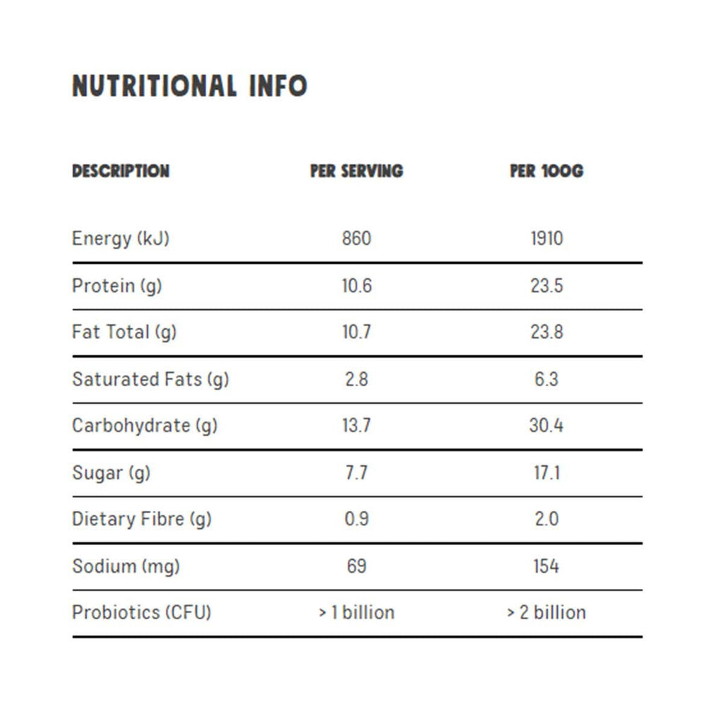 Chantal Organics Probiotic Protein Bar Choc Almond_2