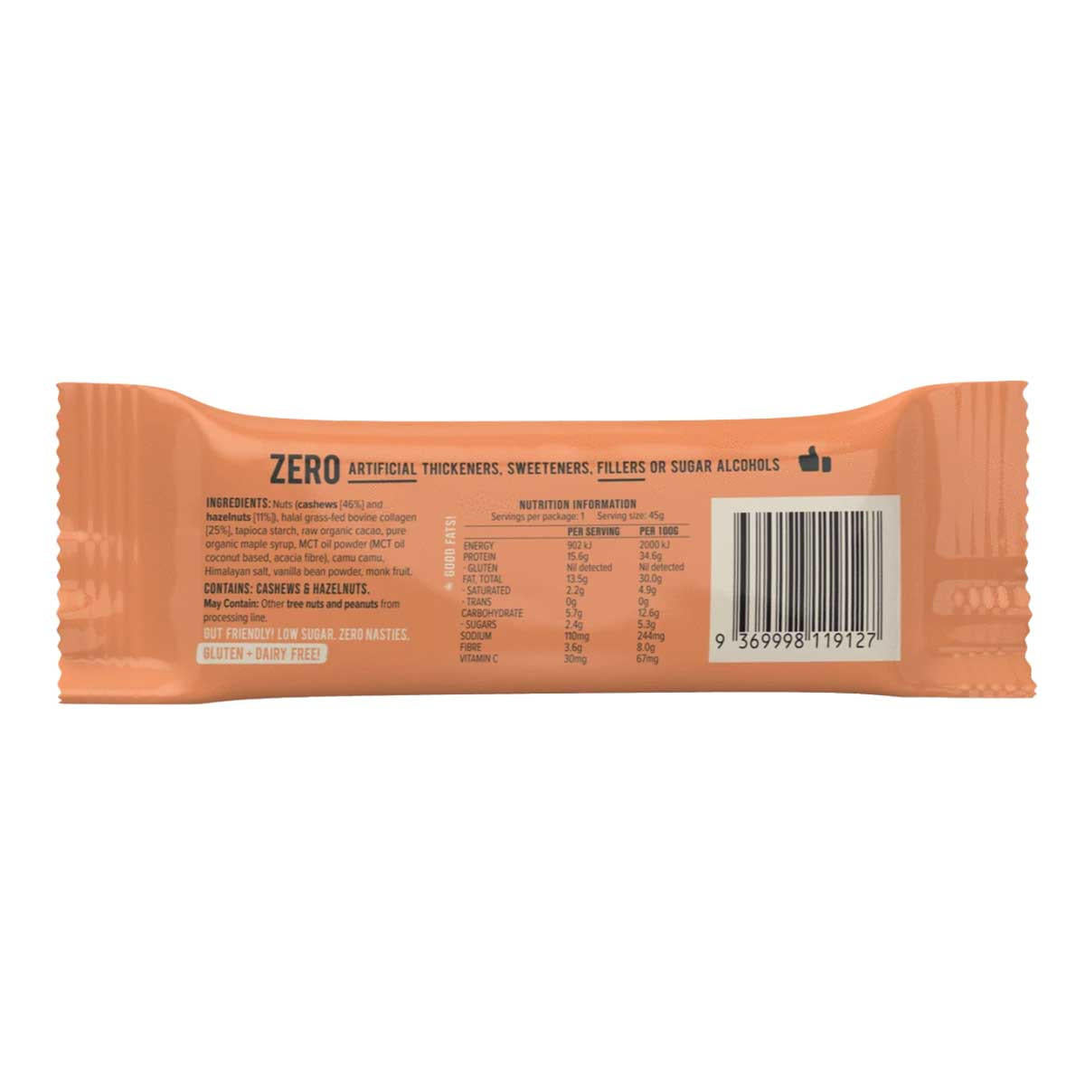 Chief Collagen Protein Bar - Hazelnut Brownie_2