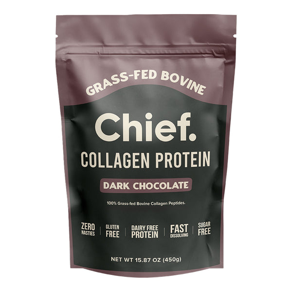 Grass-Fed Collagen Protein Powder - Dark Chocolate