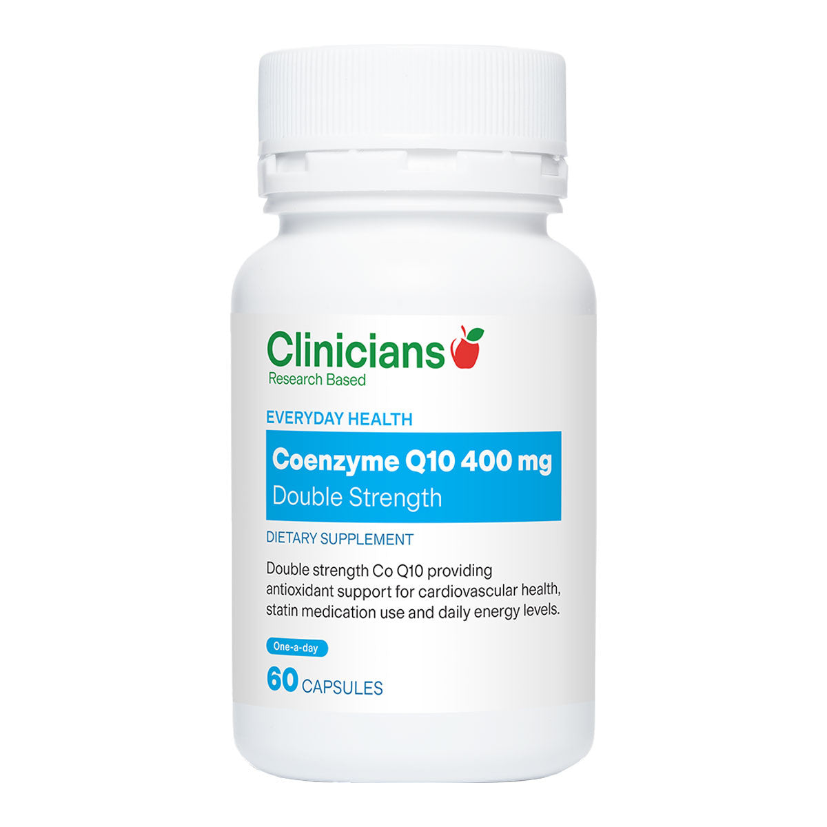 Clinicians Coenzyme Q10 400mg Double Strength _1