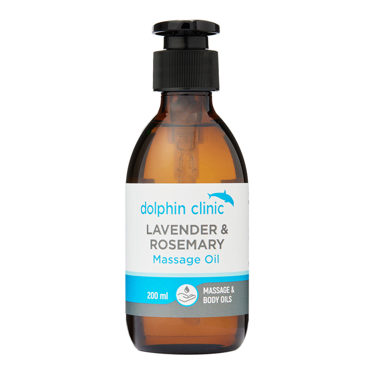 Dolphin Clinic Massage and Body Oil Lavender and Rosemary_1