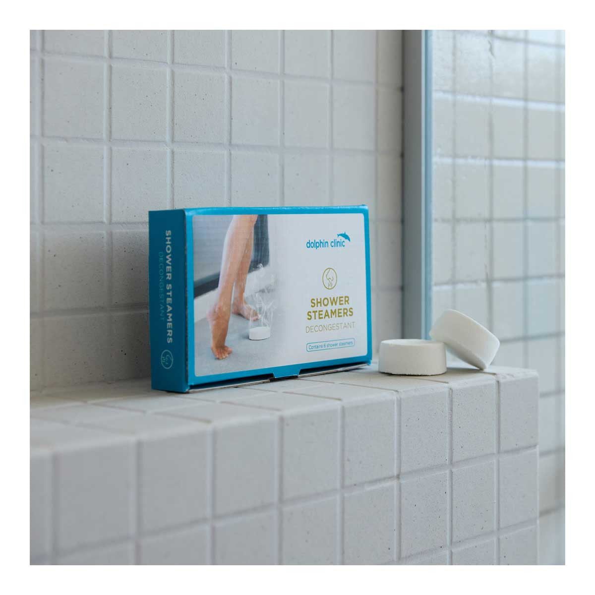 Dolphin Clinic Shower Steamer - Decongestant _3