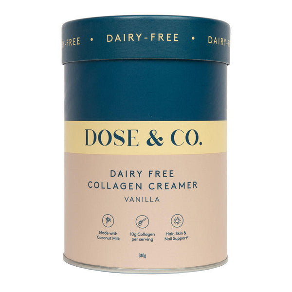 Dose & Co Dairy-Free Creamer - Vanilla Collagen