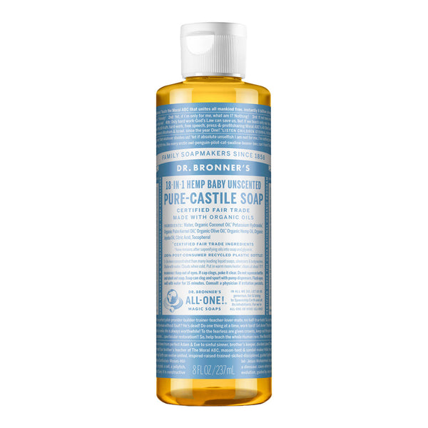 18-In-1 Pure-Castile Magic Soap - Baby Unscented