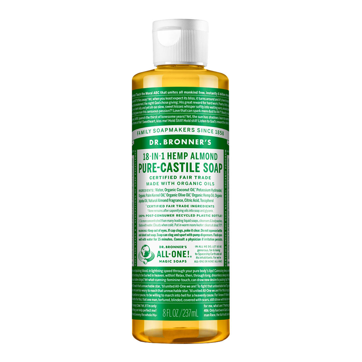Dr Bronner's Almond Liquid Soap _1