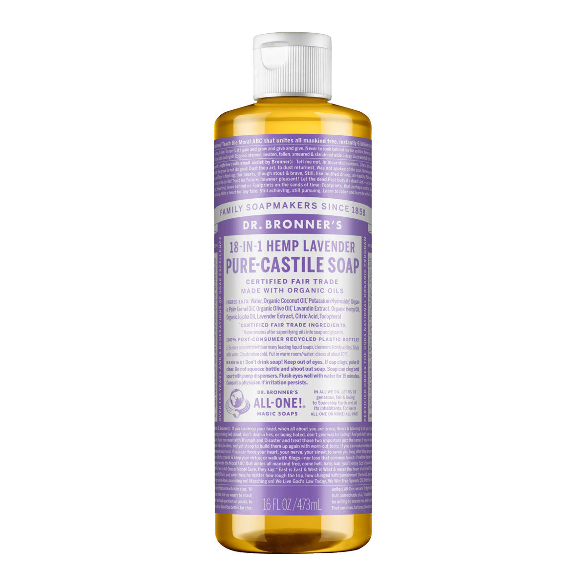 Dr Bronner's Lavender Liquid Soap _2