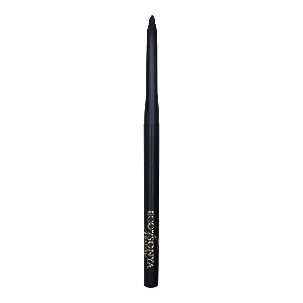 Black eyeliner pencil with 'Eco by Sonia' branding on a white background.