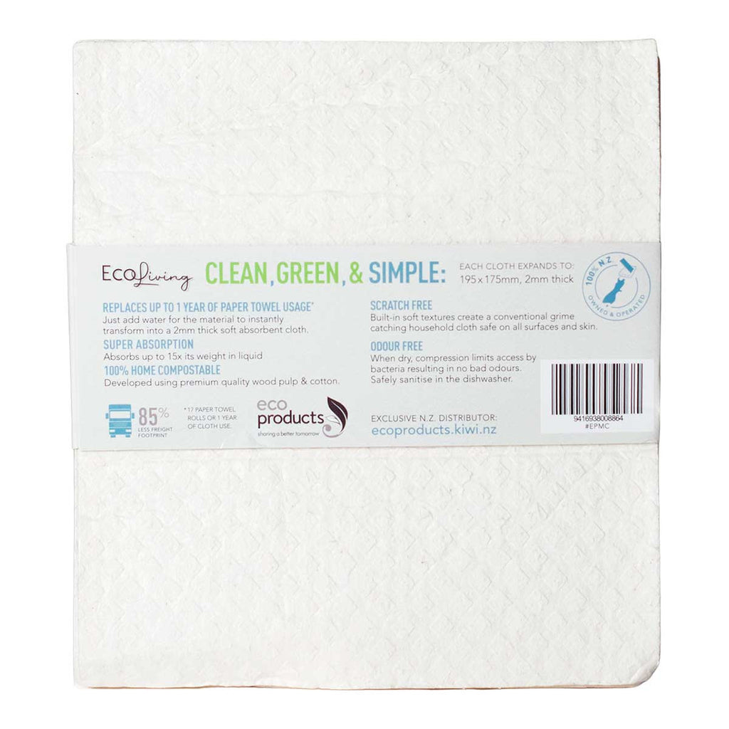 EcoLiving 100% Natural Biodegradable Multi-Cloths _2