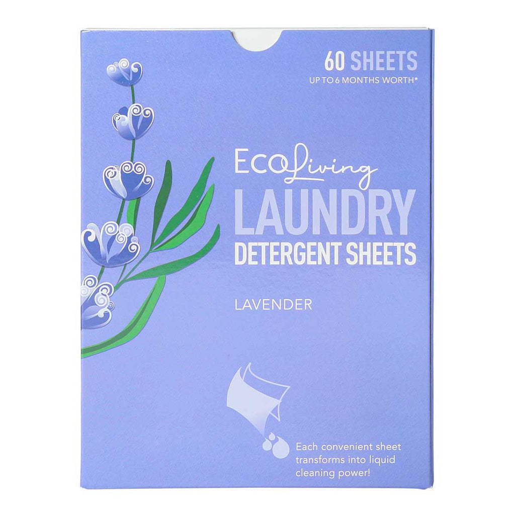 EcoLiving Laundry Detergent Sheets - Lavender_1