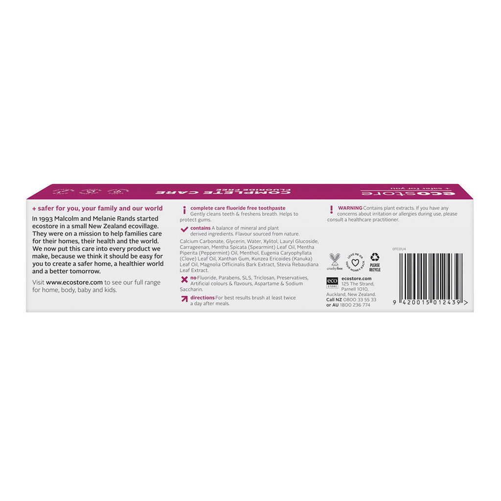 ecostore Complete Care Toothpaste Fluoride Free _3