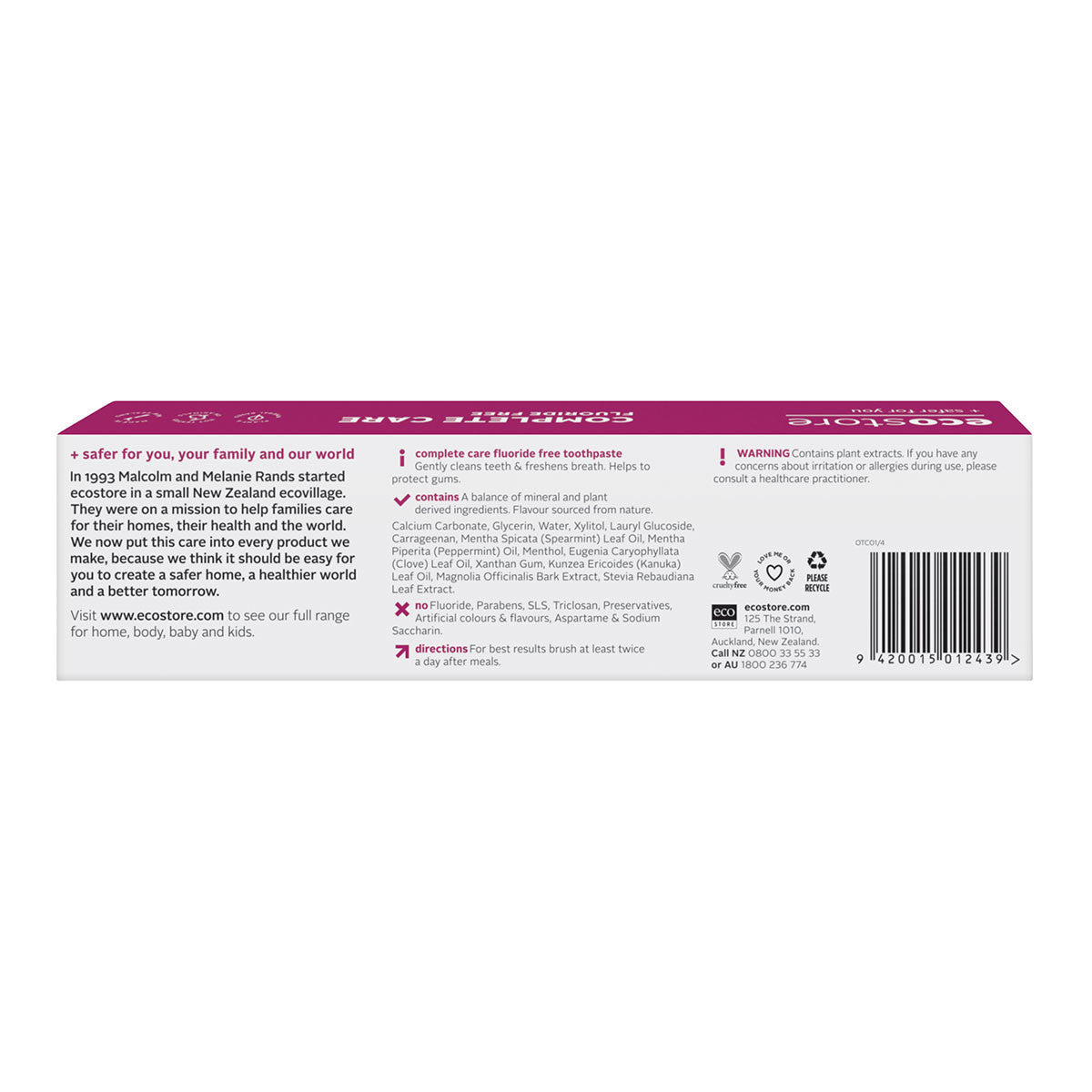 ecostore Complete Care Toothpaste Fluoride Free _3