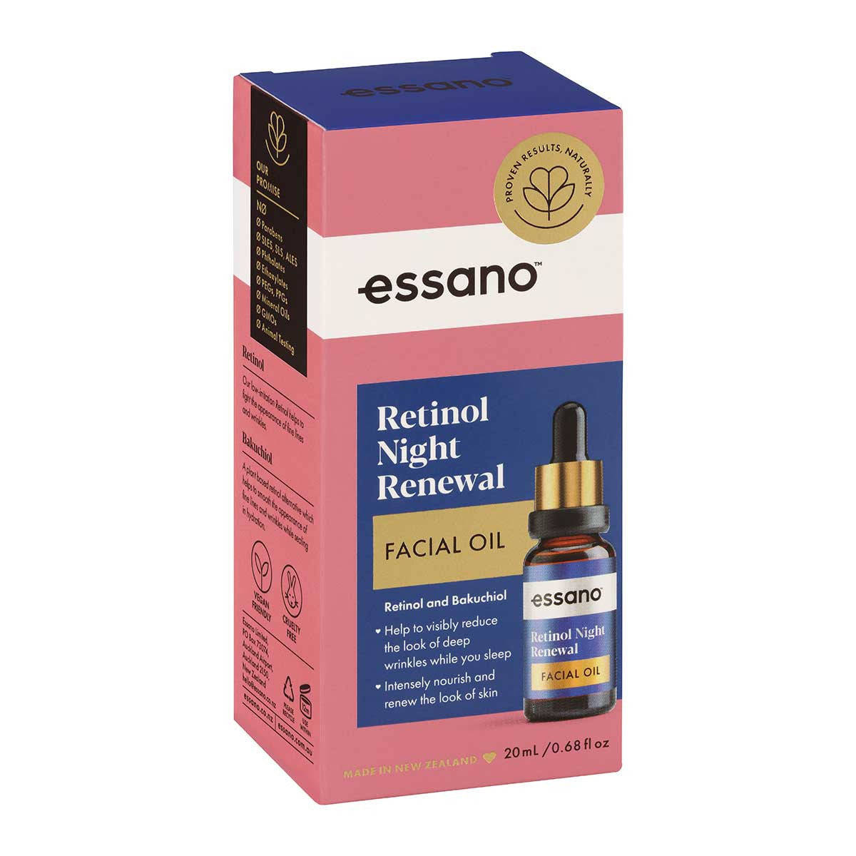 Essano Retinol Night Renewal Facial Oil _1