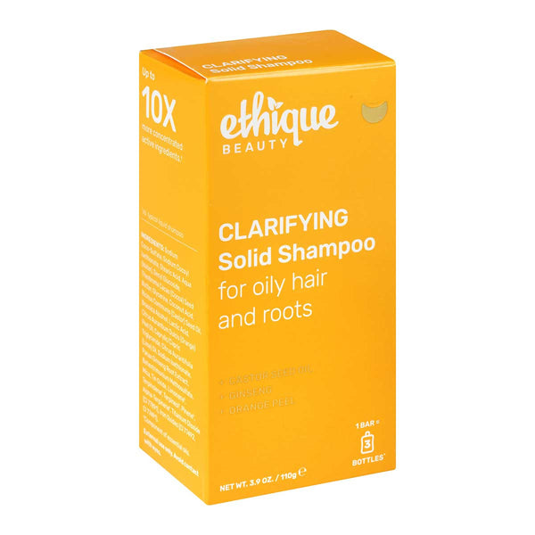 Clarifying Solid Shampoo for Oily Hair & Roots