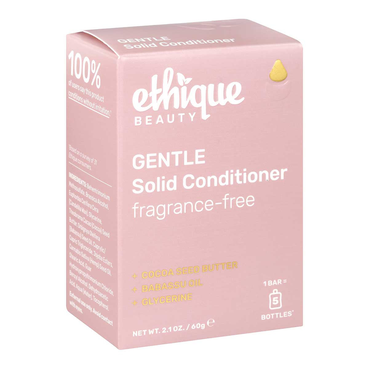 Ethique Gentle Solid Conditioner Fragrance-Free _1