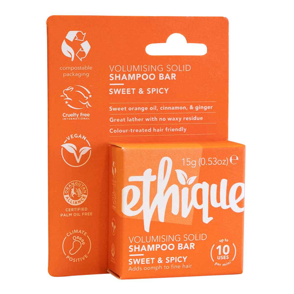 Sweet & Spicy Volumising Solid Shampoo Bar Mini
