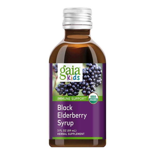 GaiaKids Black Elderberry Syrup