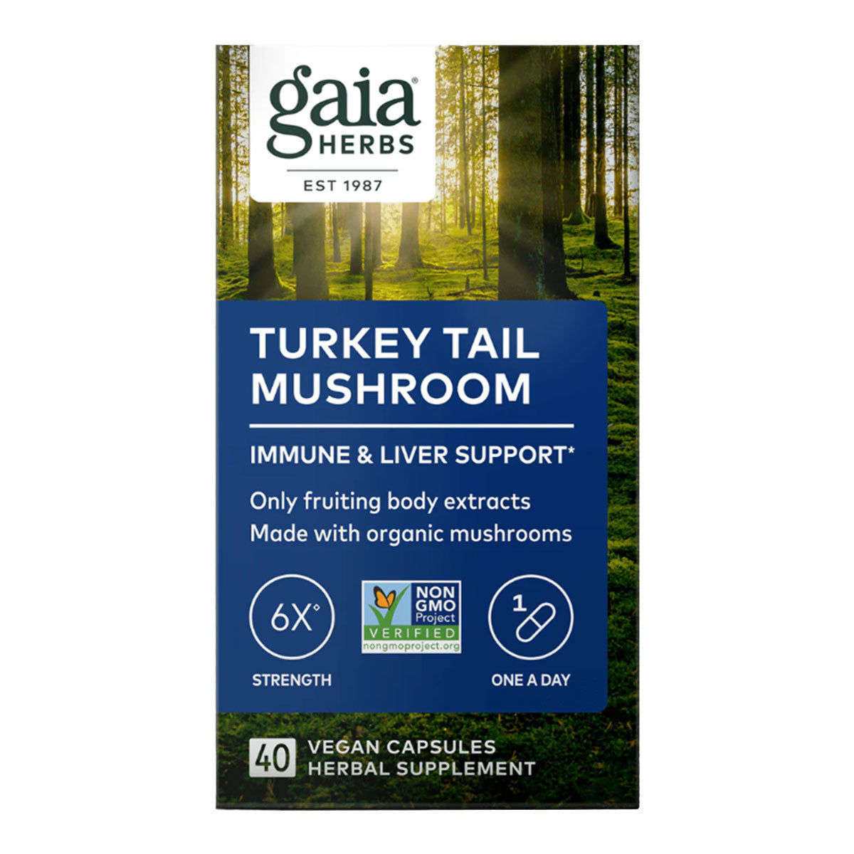 Gaia Herbs Turkey Tail Mushroom Immune & Liver Support _2