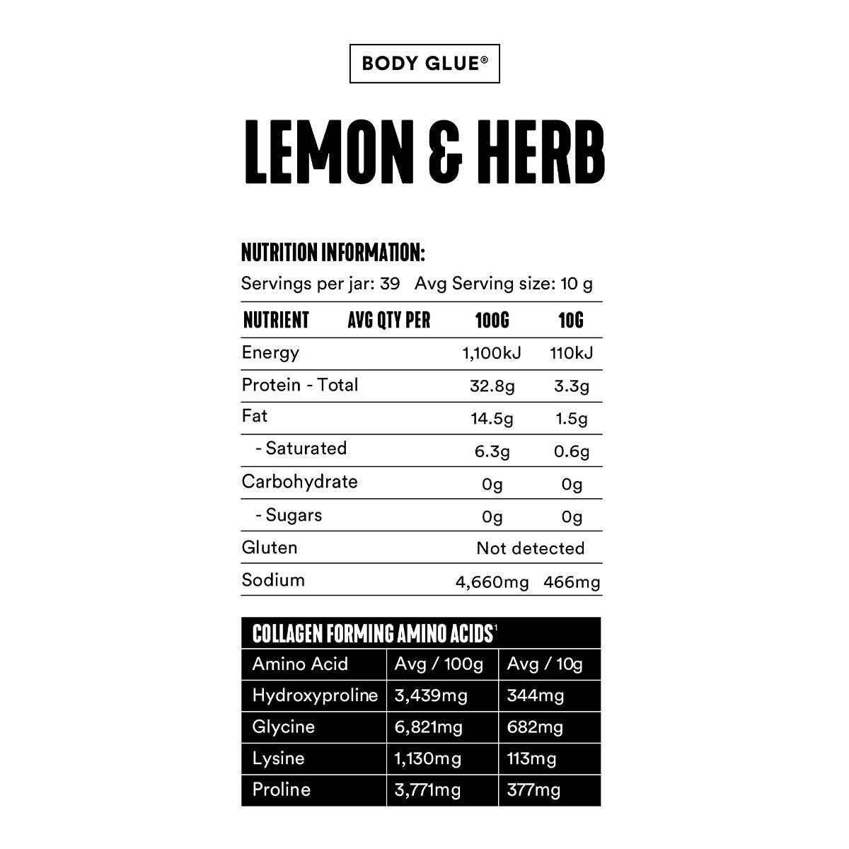 Gevity Bone Broth Body Glue Lemon & Herb _3