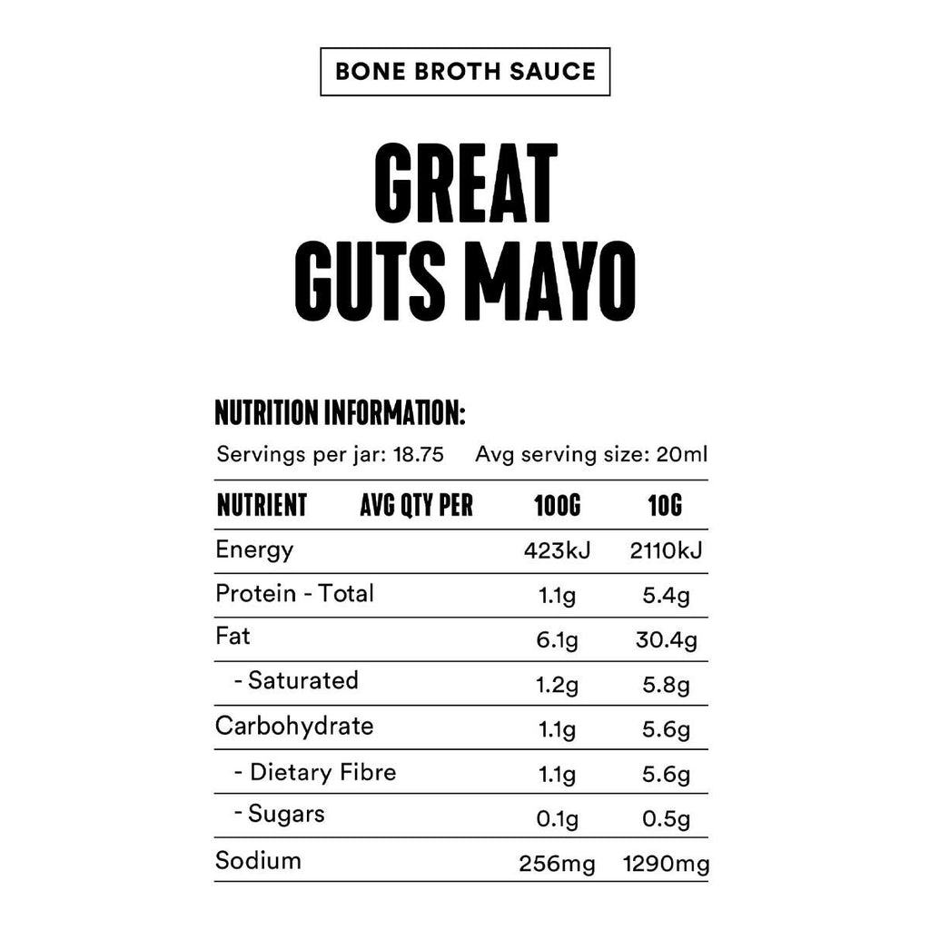 Gevity Bone Broth Sauce - Great Guts Mayo _4