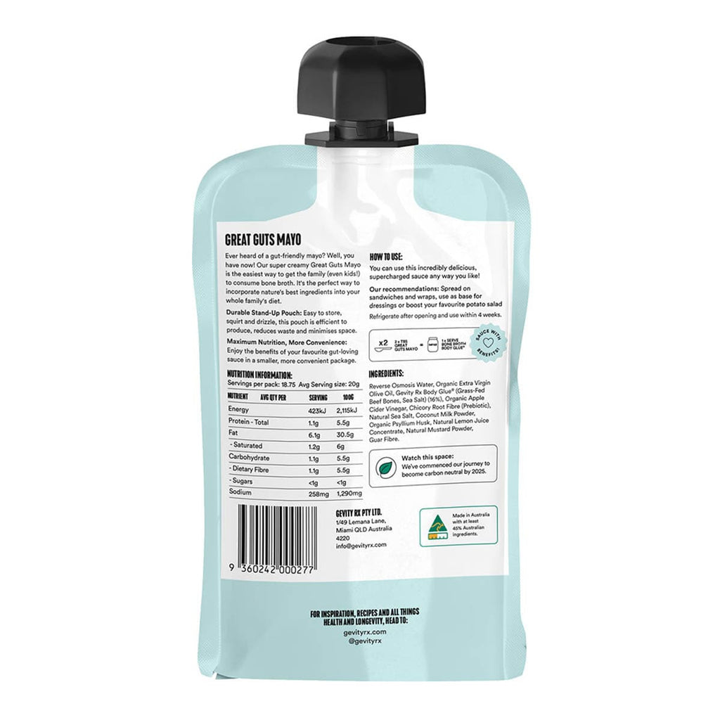 Gevity Bone Broth Sauce - Great Guts Mayo _3