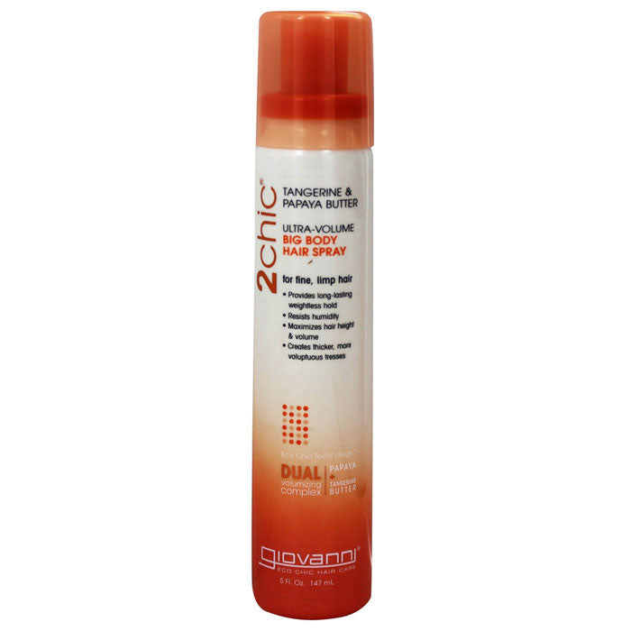 Giovanni Ultra-Volume Hair Spray Tangerine and Papaya_1