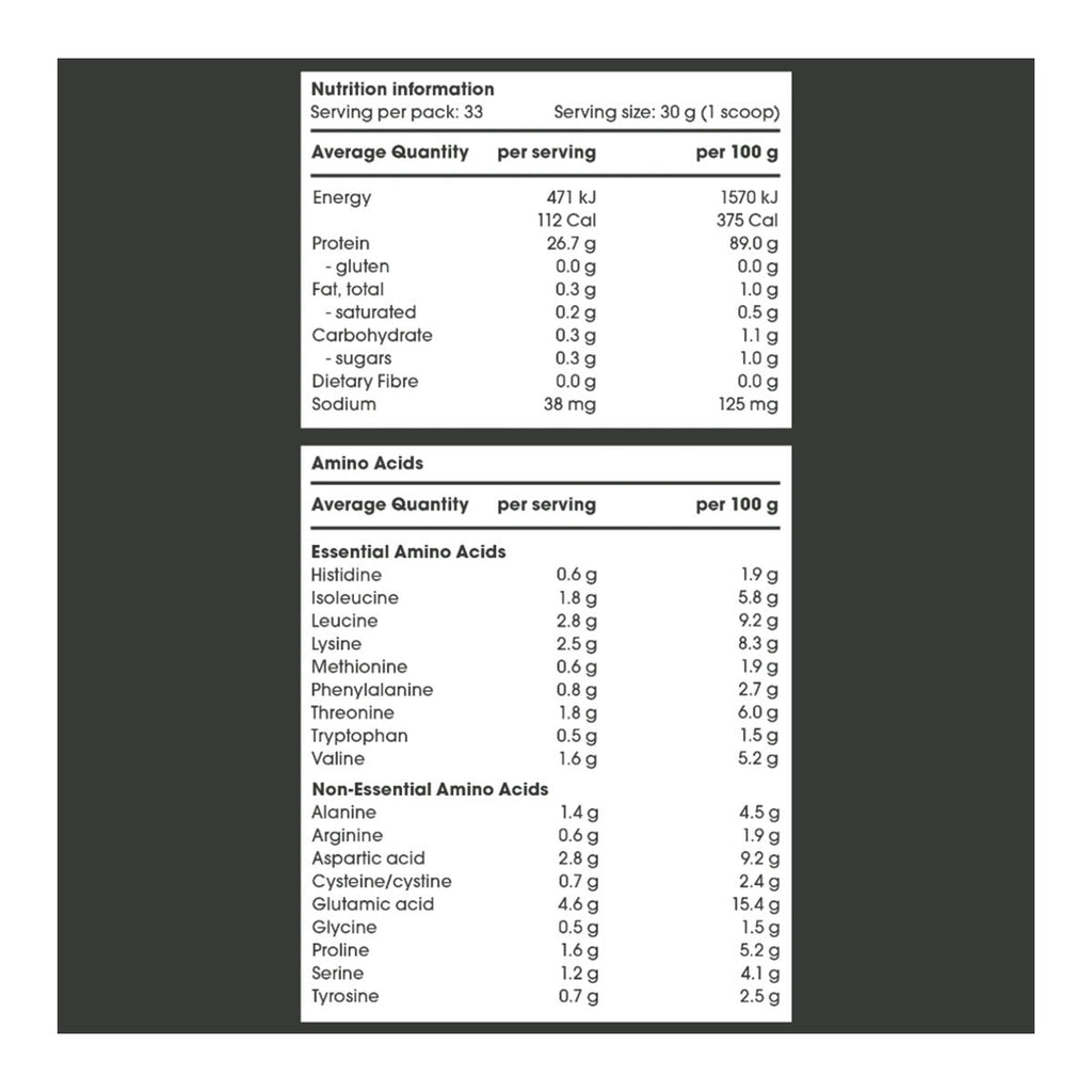 Go Good New Zealand Whey Protein Isolate Unflavoured _4